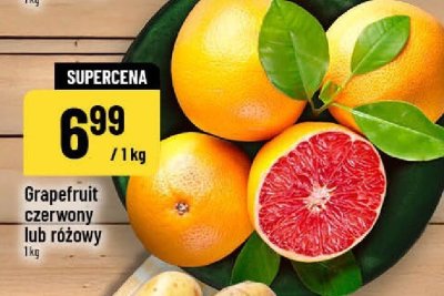 Grapefruit czerwony lub różowy promocja w POLOmarket