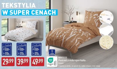 Komplet pościeli z mikroperkalu 160 x 200 cm + 2 x 70 x 80 cm Novitesse promocja