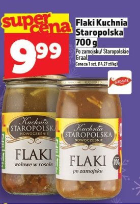 Flaki Kuchnia Staropolska 700g promocja w TOPAZ