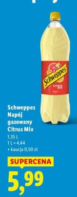 Napój gazowany Citrus Mix 1,35 l promocja w Lidl