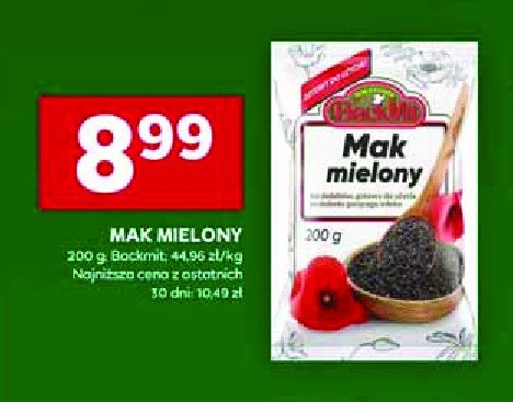 Mak mielony Backmit promocja