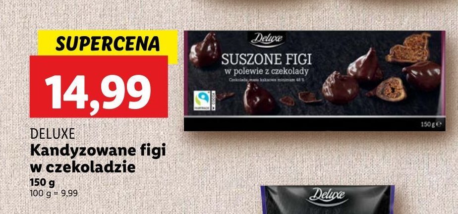 Figi w czekoladzie Deluxe promocja