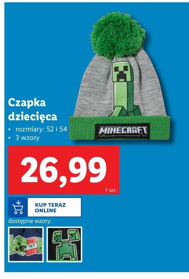 Czapka dziecięca 52-54 promocja