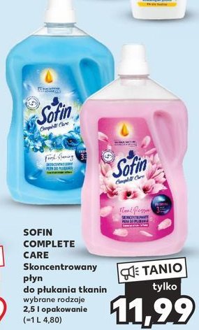 Płyn do płukania floral passion SOFIN COMPLETE CARE promocja