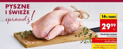 Perliczka świeża promocja w Biedronka