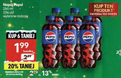Napój promocja w Delikatesy Centrum