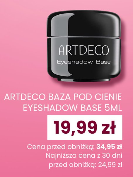 Baza pod cienie ARTDECO promocja