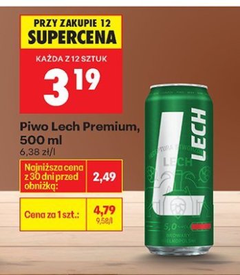 Piwo promocja w Biedronka
