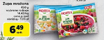 Zupa botwinka Hortex promocja w Carrefour