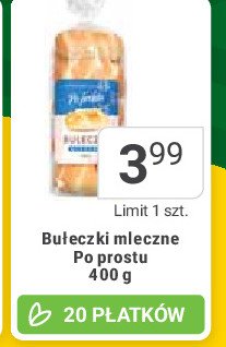 Bułeczki mleczne Po prostu promocja