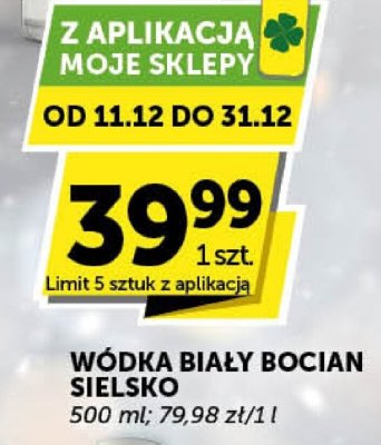 Wódka Biały Bocian Sielsko promocja w Euro Sklep