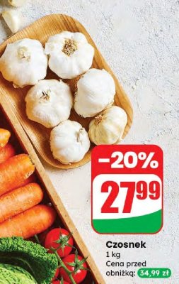 Czosnek promocja w Dino