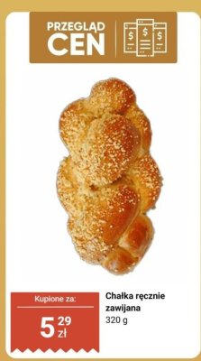 Chałka ręcznie zawijana promocja w Biedronka