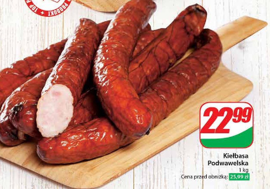 Kiełbasa podwawelska Agro rydzyna promocja