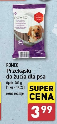 Przekąska dla psa Romeo promocja