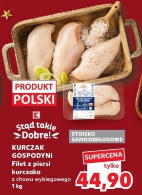 Filet z piersi kurczaka z chowu wybiegowego  1 kg promocja w Kaufland