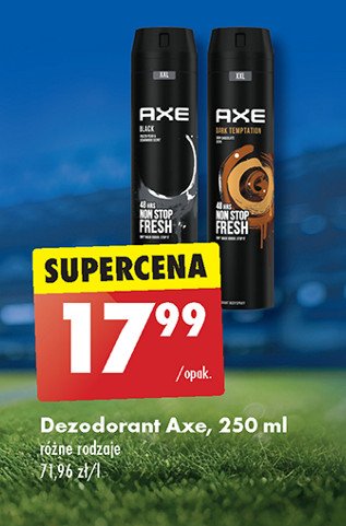 Dezodorant Axe black promocja