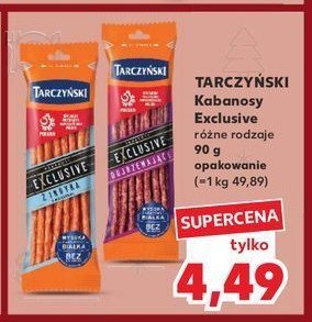 Kabanos z indyka Tarczyński kabanos exclusive promocja