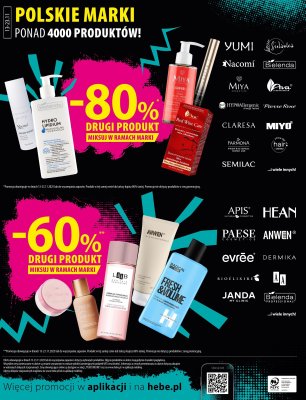 Ulotka, strona 3 promocja w Hebe