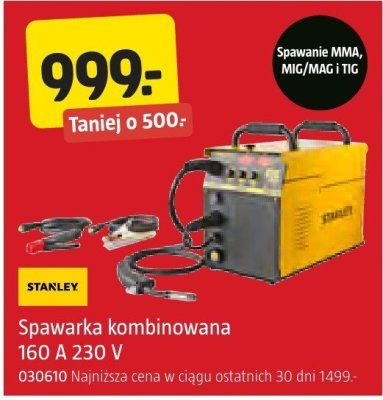 Spawarka Stanley kombinowana 160A promocja