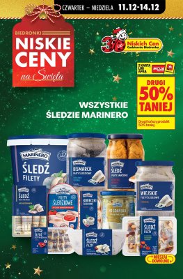 Filety śledziowe w sosie pomidorowym Marinero promocja w Biedronka