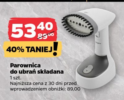 Parownica do ubrań składana  promocja w Netto
