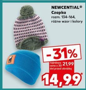 Czapka 134-164 Newcential promocja