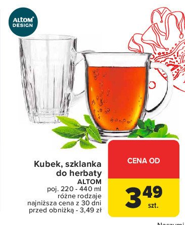 Szklanka starla 220 ml Altom promocja