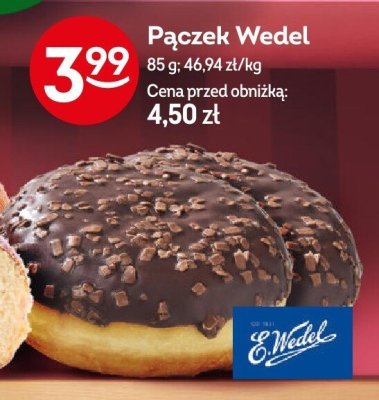 Pączek Wedel promocja w Żabka