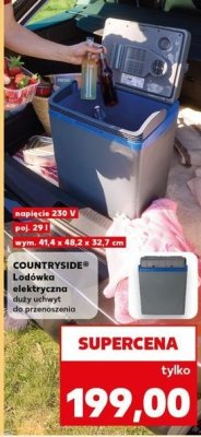 Lodówka turystyczna elektryczna 230v 29l K-classic countryside promocja