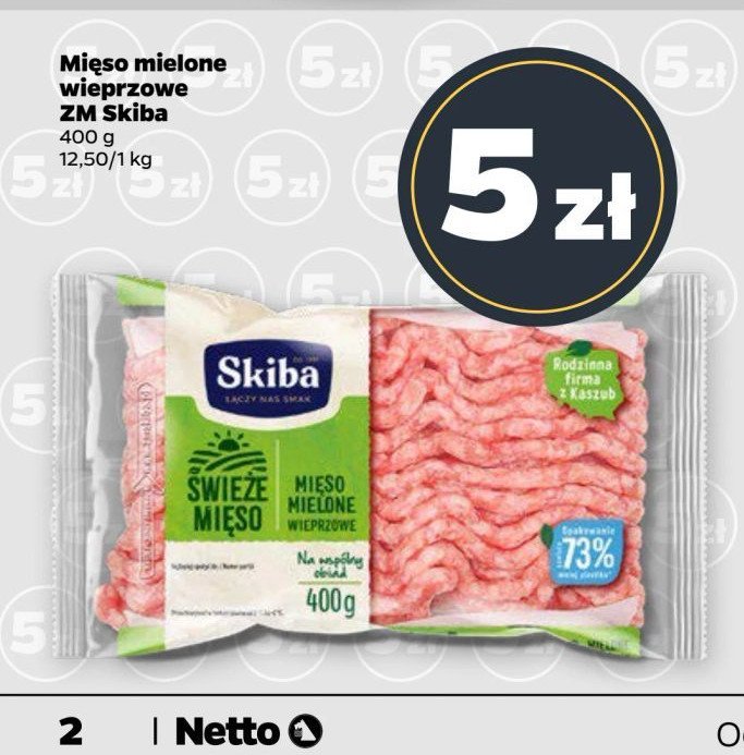 Mięso mielone wieprzowe Skiba promocja