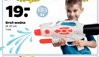 Broń wodna dł. 47 cm promocja