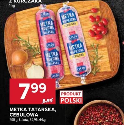 Metka tatarska, cebulowa Łuków promocja w Stokrotka
