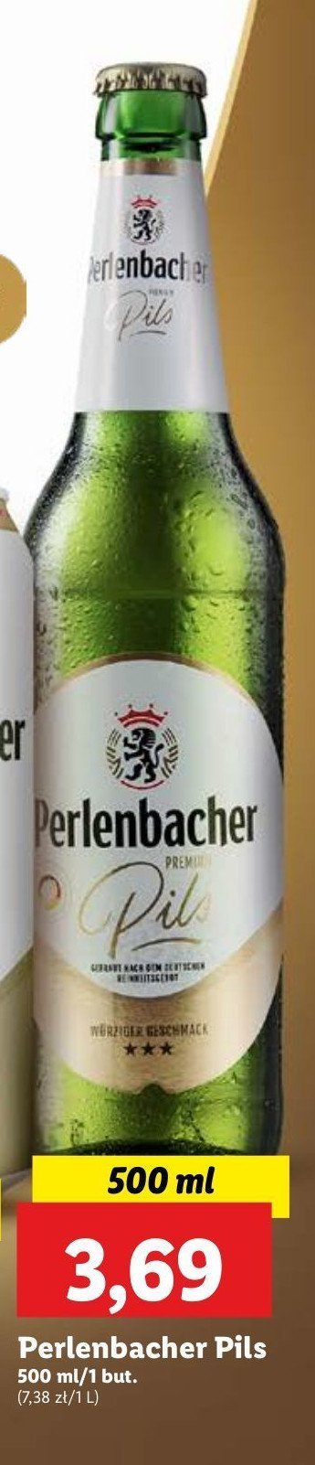 Piwo Perlenbacher pils promocja