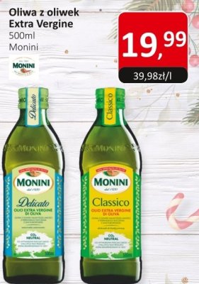 Oliwa z oliwek Extra Vergine Monini promocja w Market Point