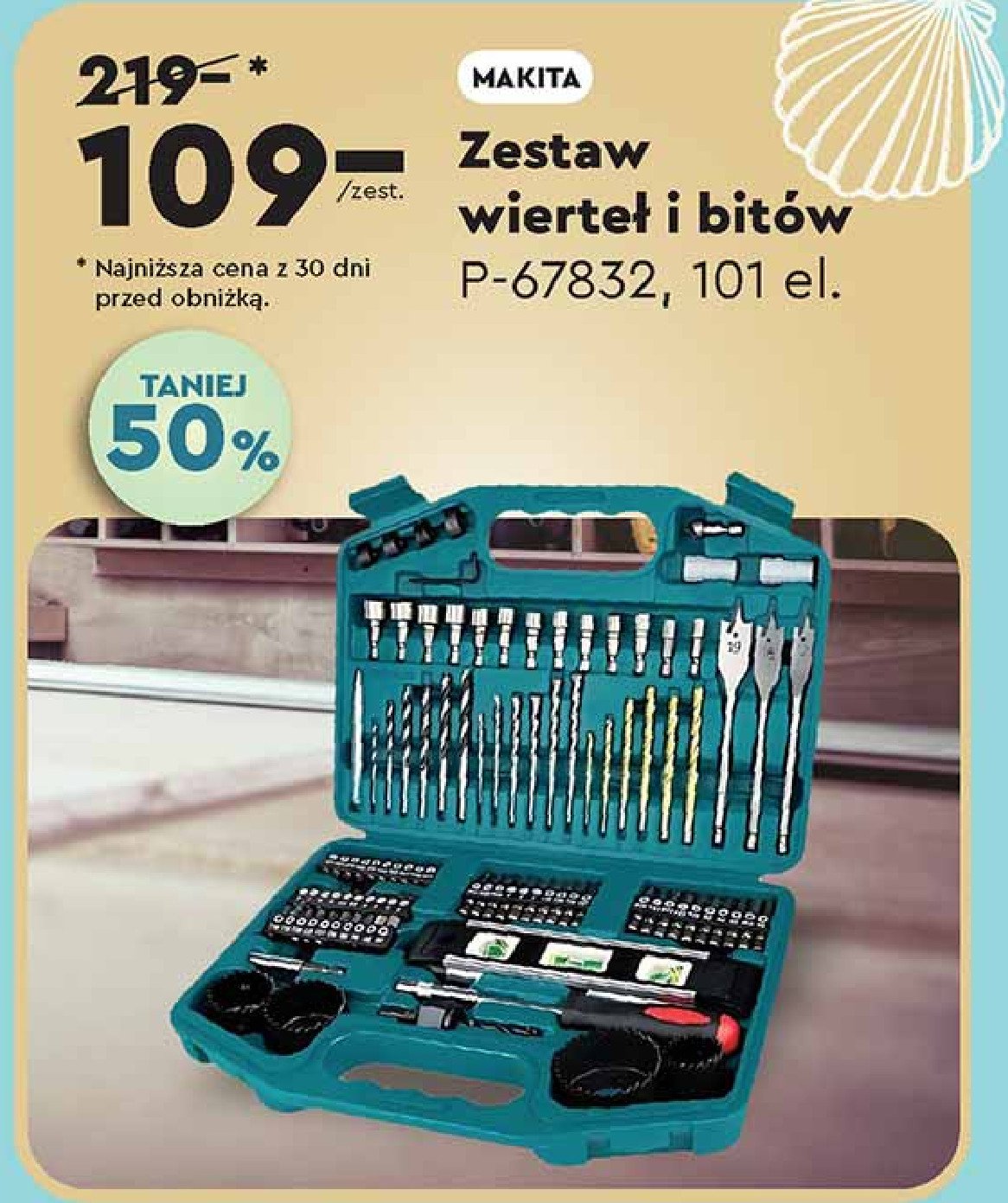 Zestaw wierteł MAKITA promocja