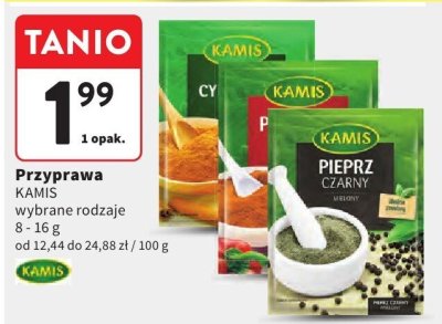 Przyprawa KAMIS promocja w Intermarche