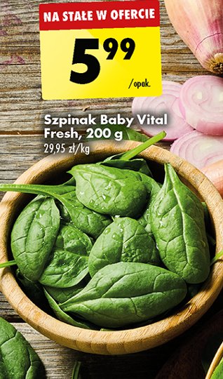 Szpinak baby Vital fresh promocja