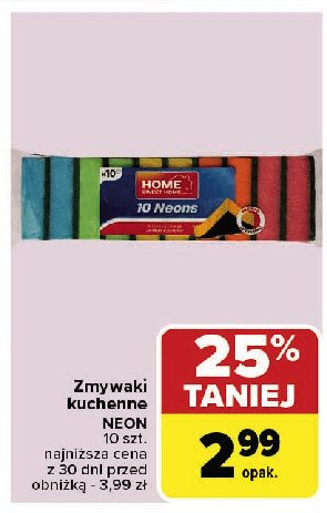 Zmywaki kuchenne Home sweet home promocja