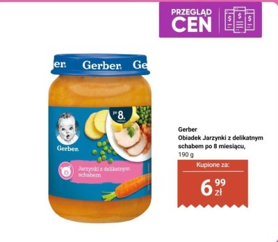 Obiadek Jarzynki z delikatnym schabem promocja w Biedronka