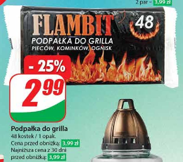 Podpałka grilla Flambit promocja