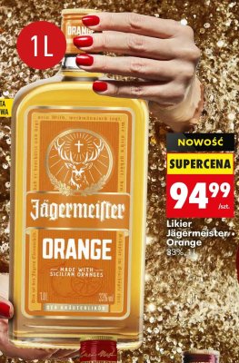 Likier Jägermeister Orange promocja w Biedronka