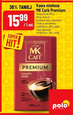 Kawa mielona Premium 250 g promocja w POLOmarket
