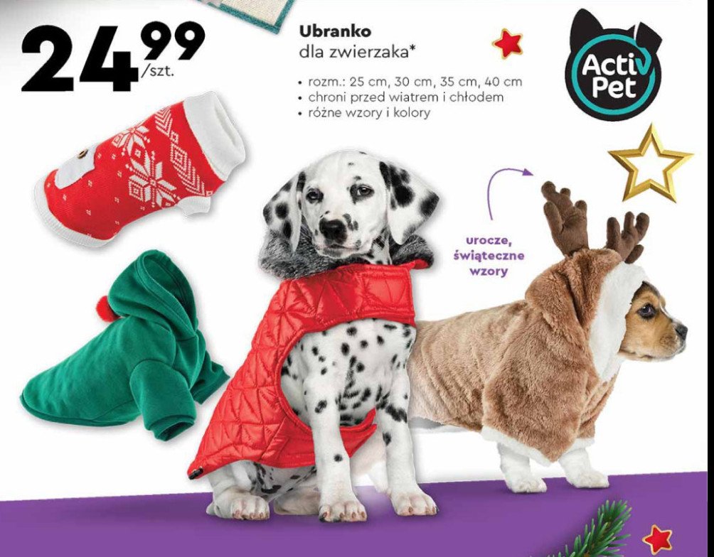 Ubranko dla psa 25 cm Activ pet promocja