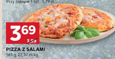 Pizza z salami promocja w Stokrotka