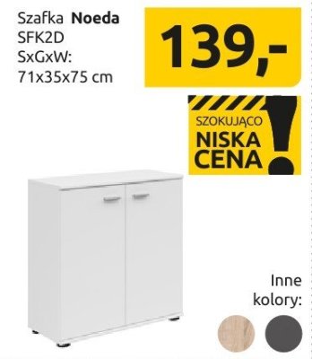 Szafka Noeda SFK2D promocja w Black Red White