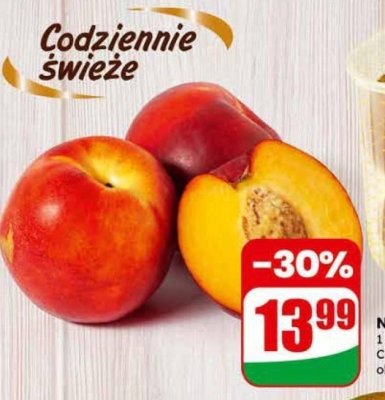 Nektarynka promocja w Dino