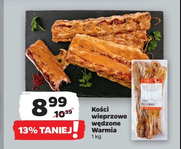 Kości wieprzowe wędzone Warmia promocja