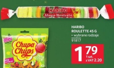 Lizaki Chupa Chups 10-12 g pakowane po 10 szt. promocja w Selgros
