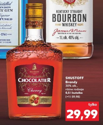 Bourbon JIM BEAM Bourbon 40% alk. 1 l butelka promocja w Kaufland